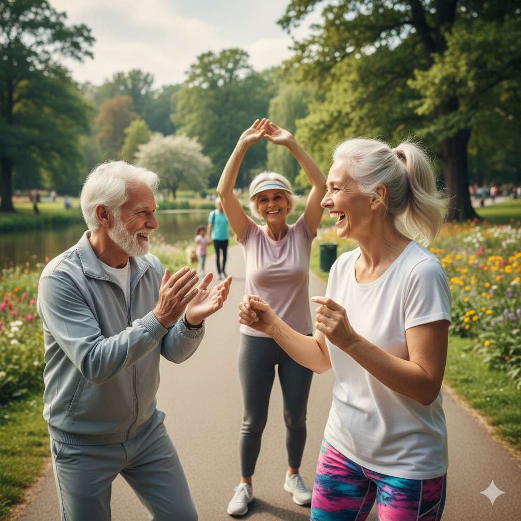 Healthy aging lifestyle