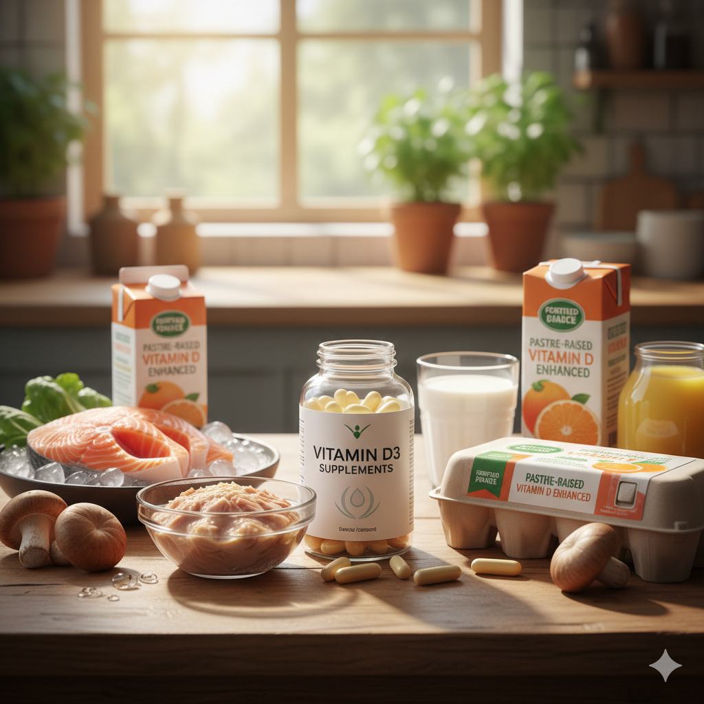 Vitamin D rich foods