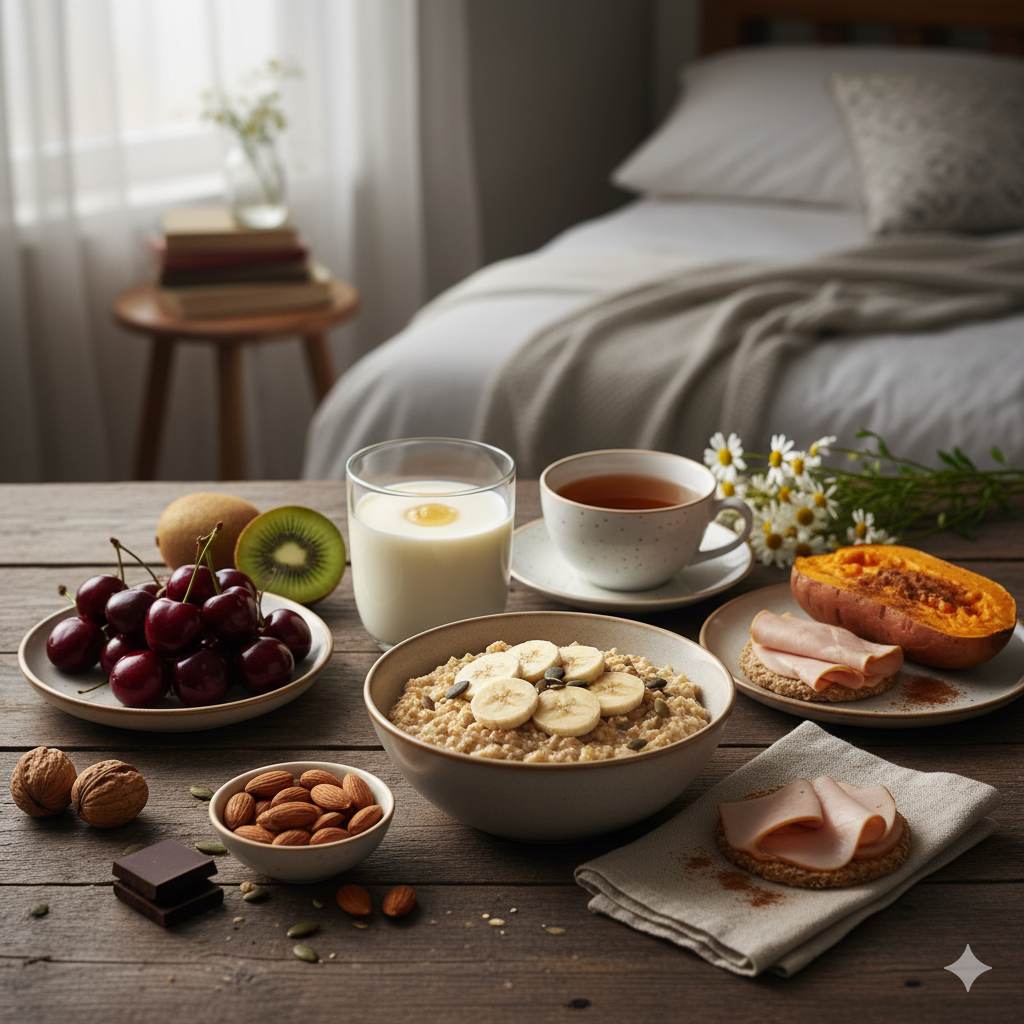 Foods that help with sleep